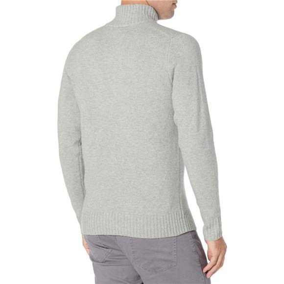 Essentials Men's Long-Sleeve Soft Touch Turtleneck Sweater - Picture 3 of 7